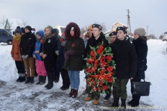 Митинг, возложение цветов и венков к памятному знаку на месте сожженной в годы Великой Отечественной - 5