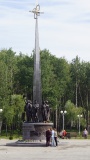 Открытие памятника первостроителям города Десногоска 13.09.2014г - 9