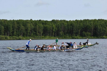 открытый Чемпионат Смоленской области по гребле на лодках «Дракон», посвящённый Дню России - фото - 4