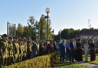 торжественное открытие скульптуры «Поисковик» - фото - 6