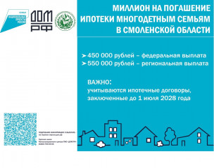 информация о мере социальной поддержки семей, имеющих детей, в части увеличения до 1 млн. рублей (плюс 550 тысяч рублей) - фото - 1