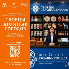 новые возможности для ремесел: Госкорпорация «Росатом» объявляет о старте конкурса по созданию точек продажи ремесленных изделий с акселерационной программой «Творцы атомных городов» - фото - 1