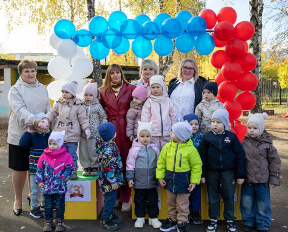 в городе-спутнике Смоленской АЭС Десногорске при поддержке «Росатома» открыли спортивную площадку для дошкольников - фото - 5